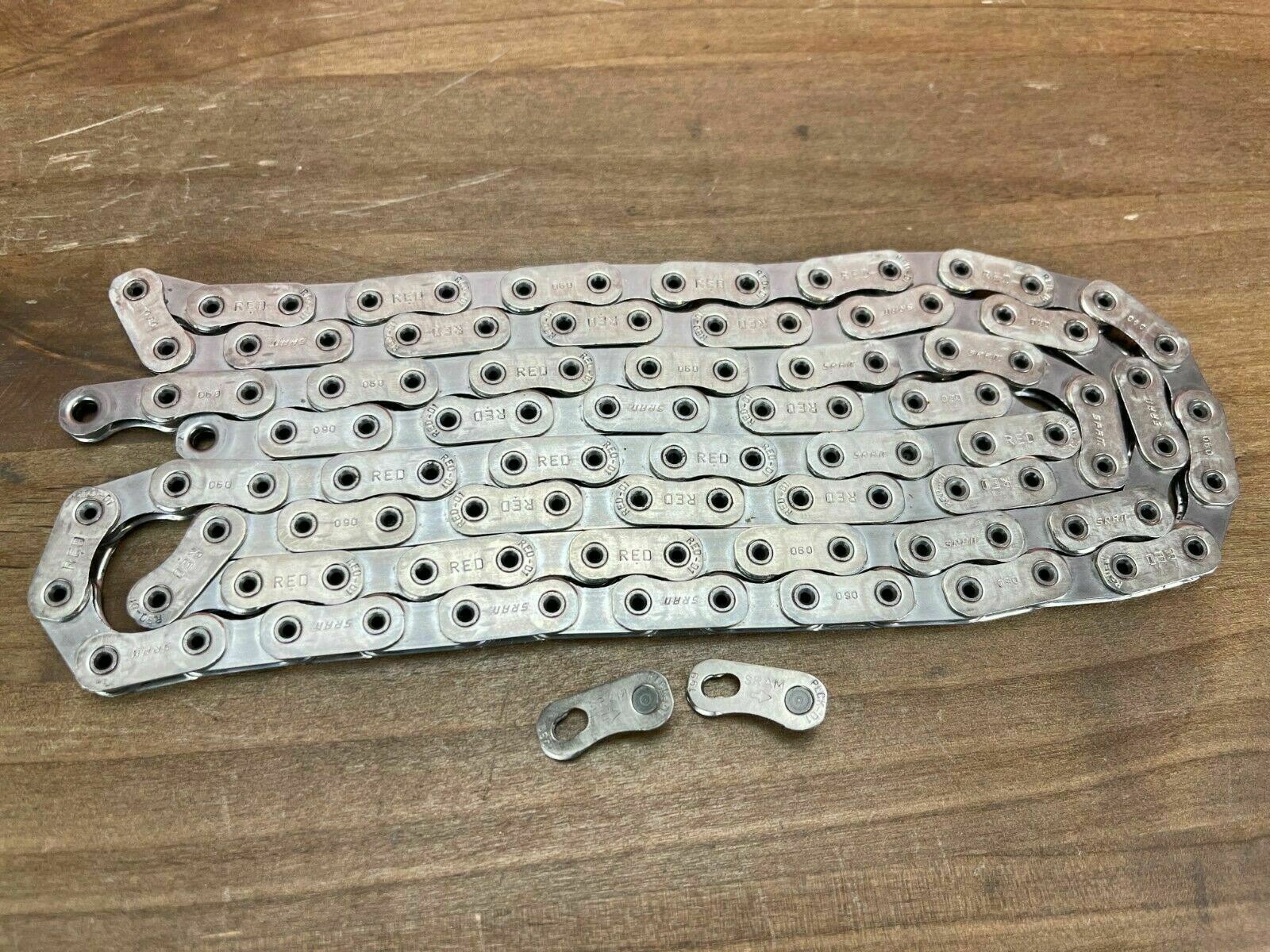 Low Mile Sram Red AXS 12-Speed Flattop Bike Chain – Various Lengths Available
