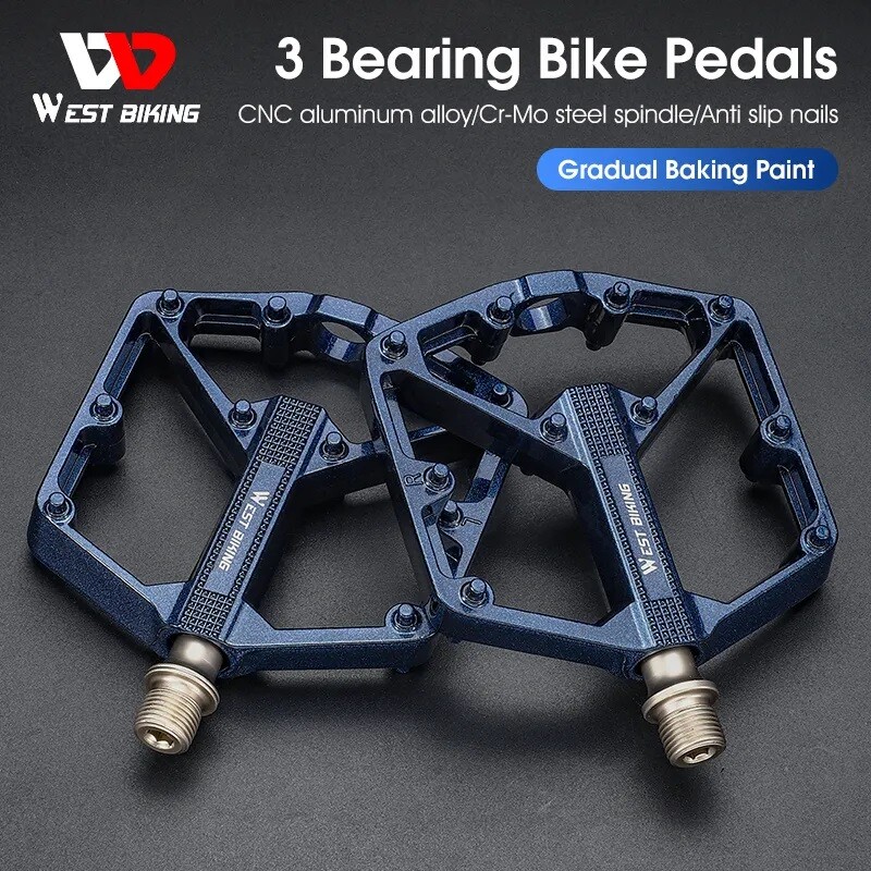 WEST BIKING MTB BMX Fahrrad Pedale Fahrradpedale Antirutsch Plattform Pedale