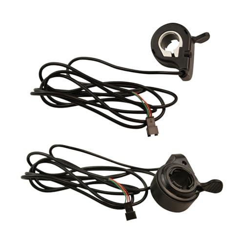 Flylin 2Pcs Thumb Throttle Speed Control, 22mm 7/8inch Universal E-Bike Thumb