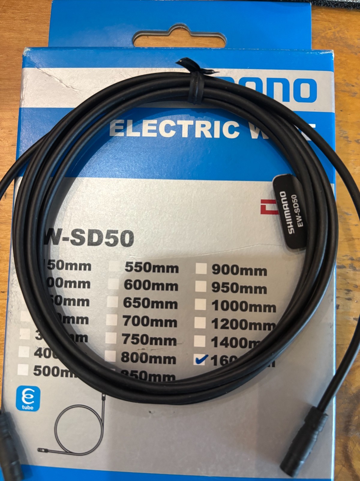 Shimano EW-SD50L Di2 E-Tube Wire, 1600mm