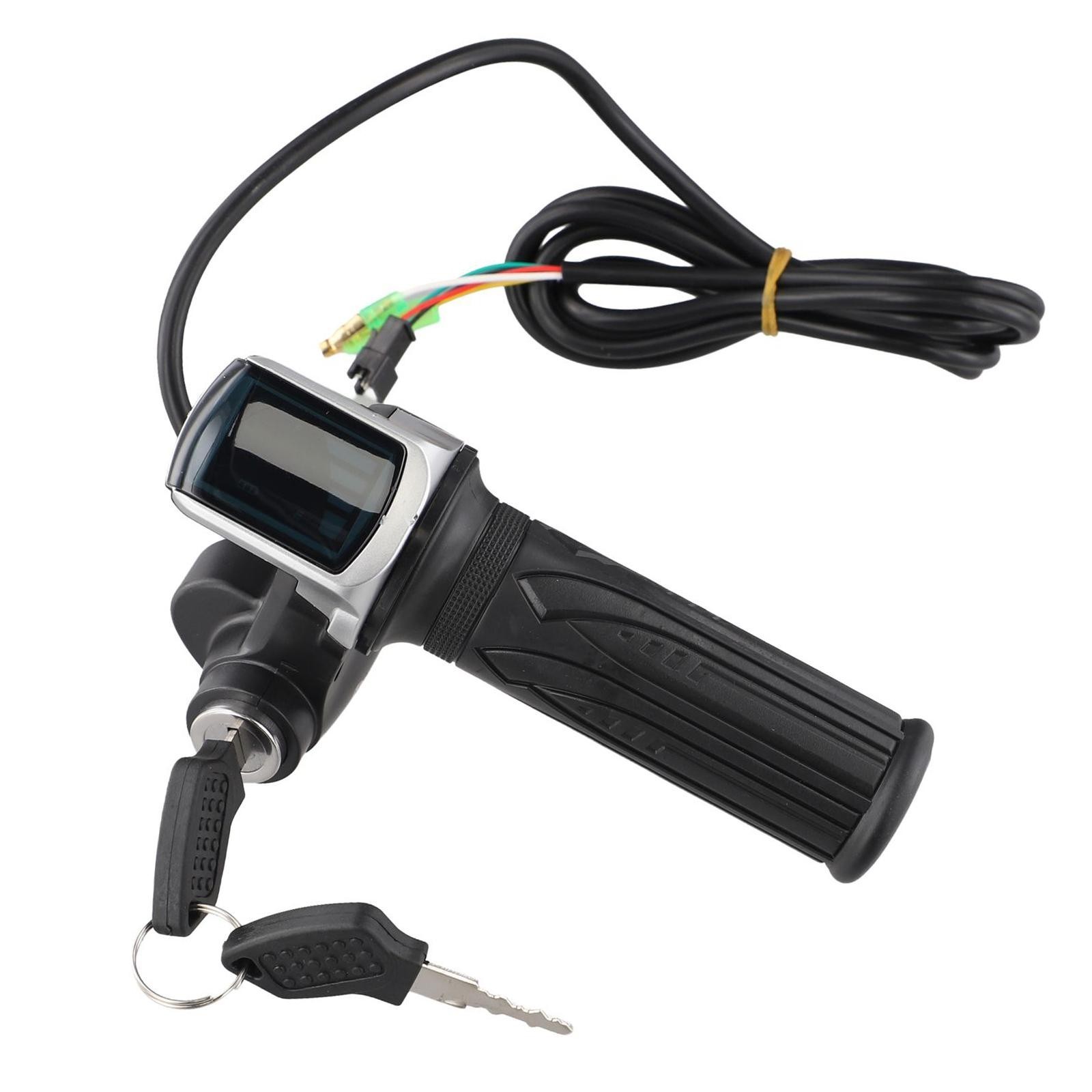 Throttle Grip Starter Metal Plastic Speed Shifter Power Indicator Sports