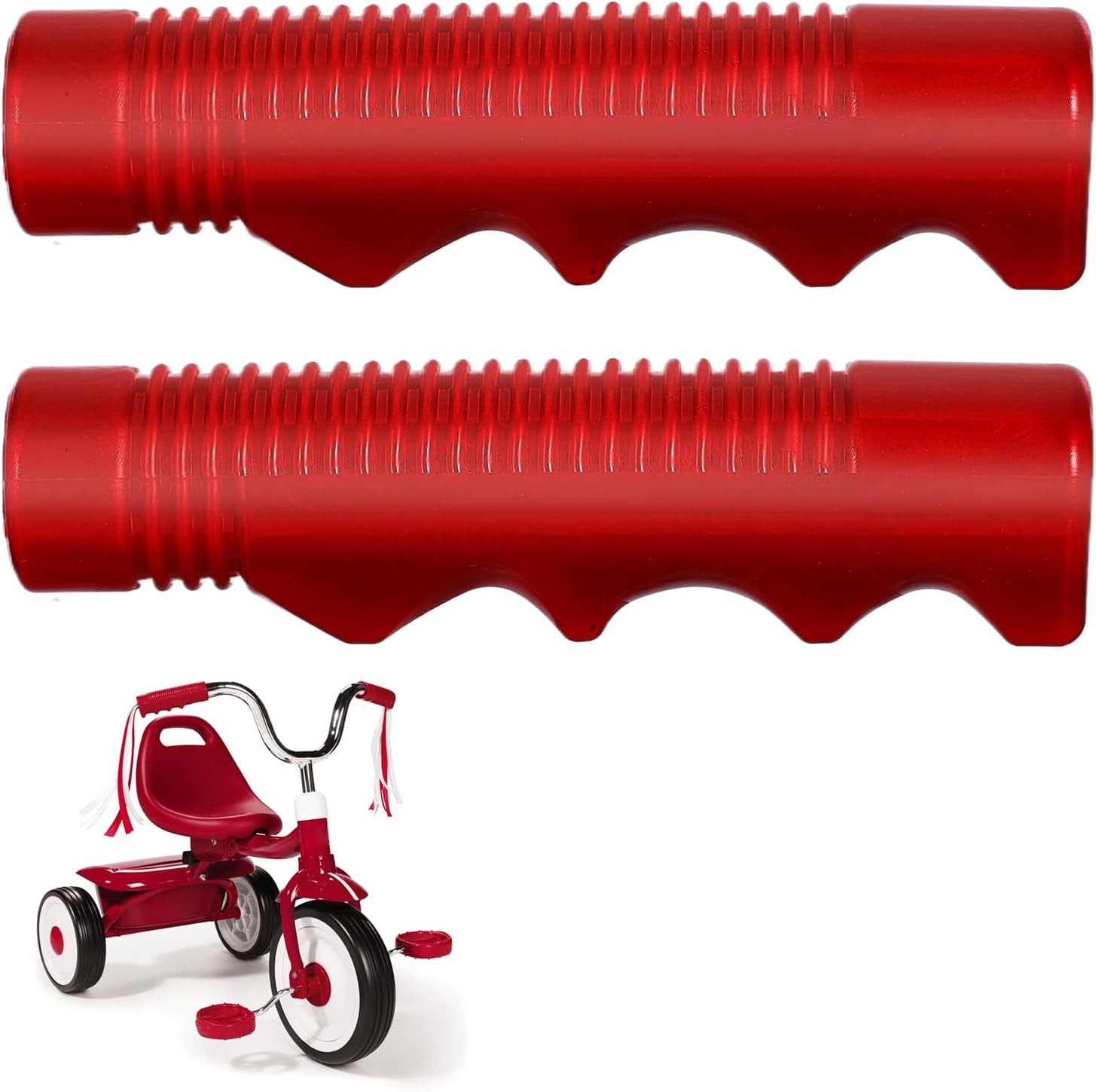 Handlebar Grips Compatible with Tricycle, 3/4 Inch Bicycle Grip, Kids Non-Slip
