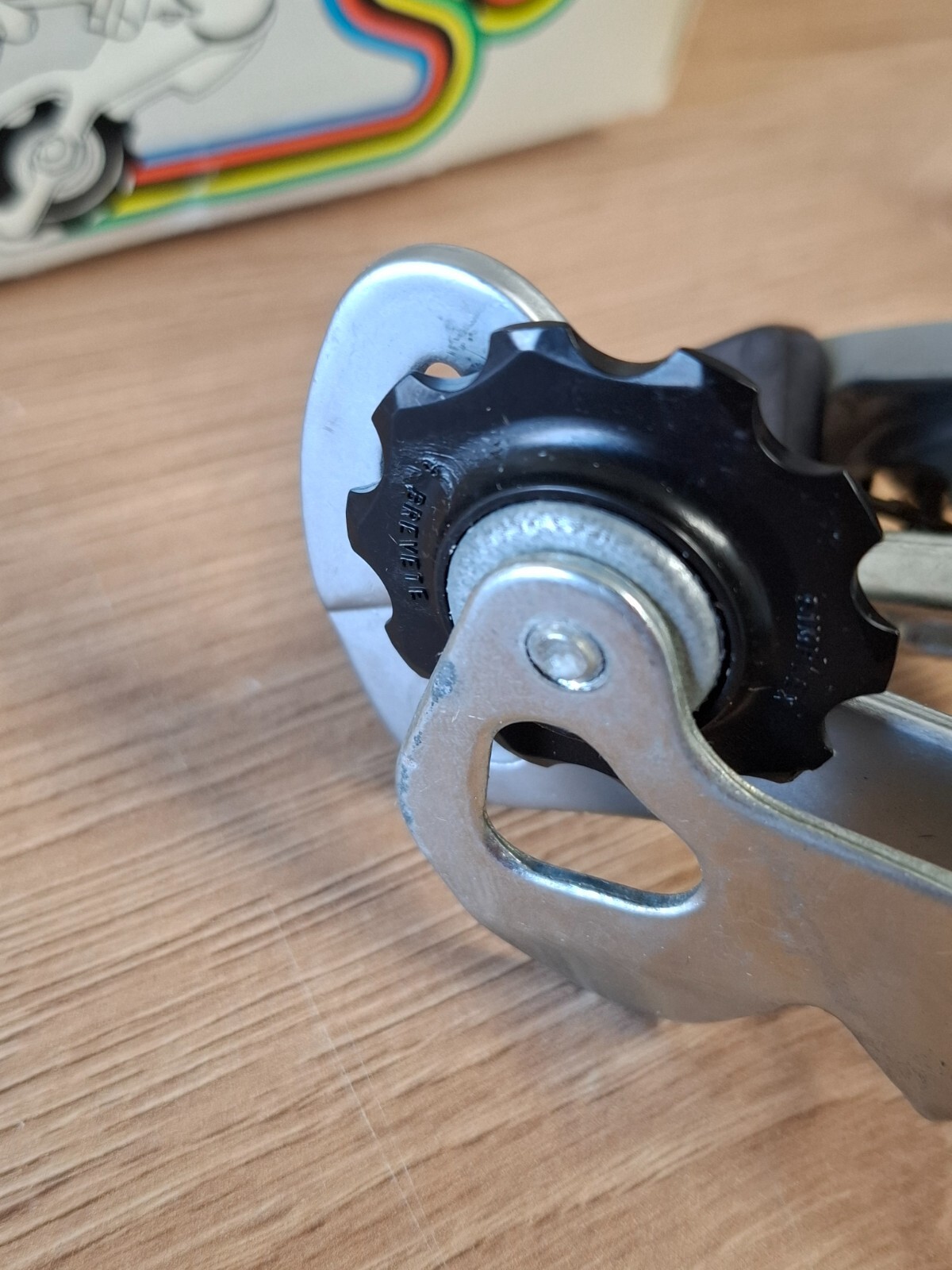 Retro Bicycle Parts NIB NOS Ofmega Alpine LP 1st Style Rear Derailleur 6 Speed