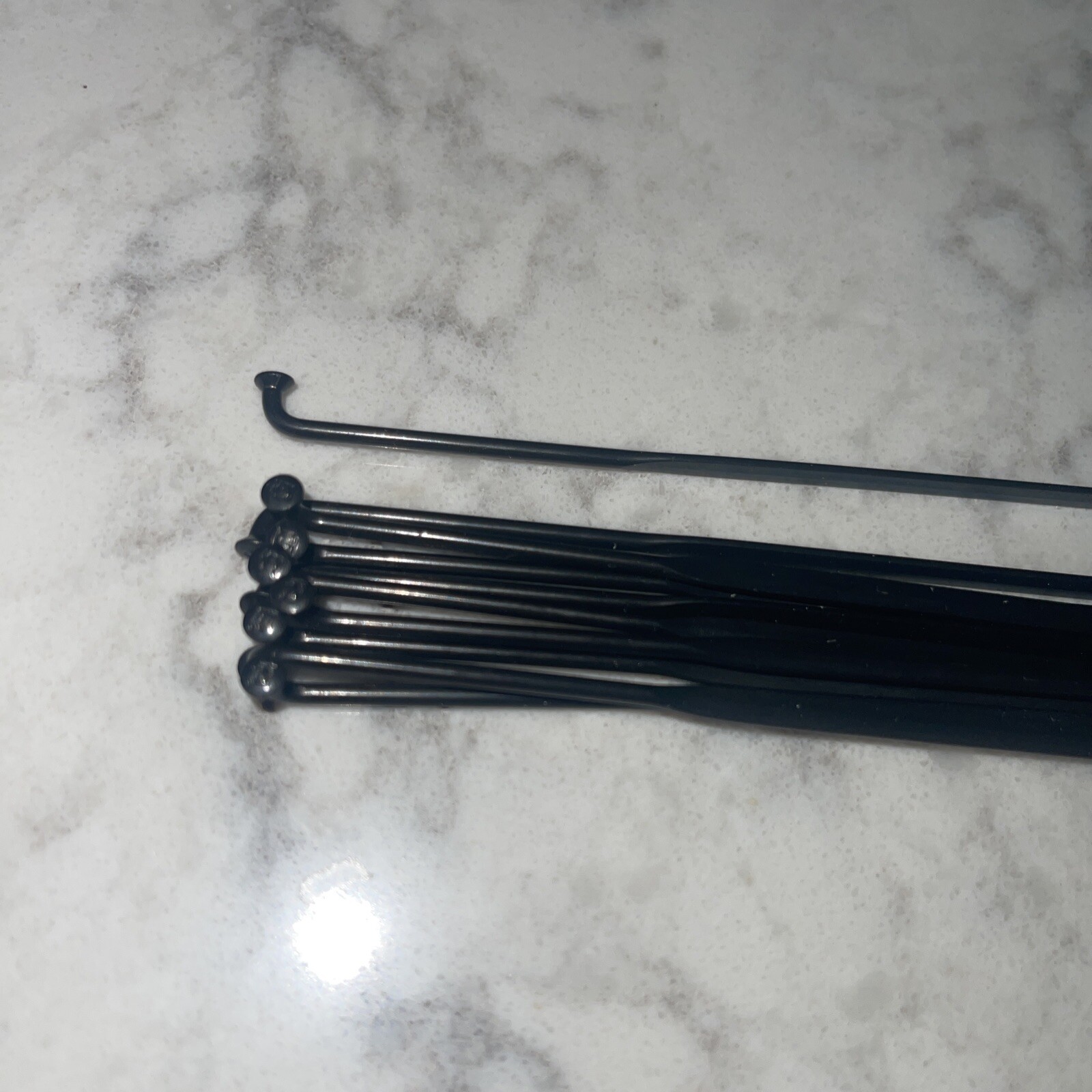 DT Swiss Spoke 2.0 mm Bladed Length 267mm J Bend Black