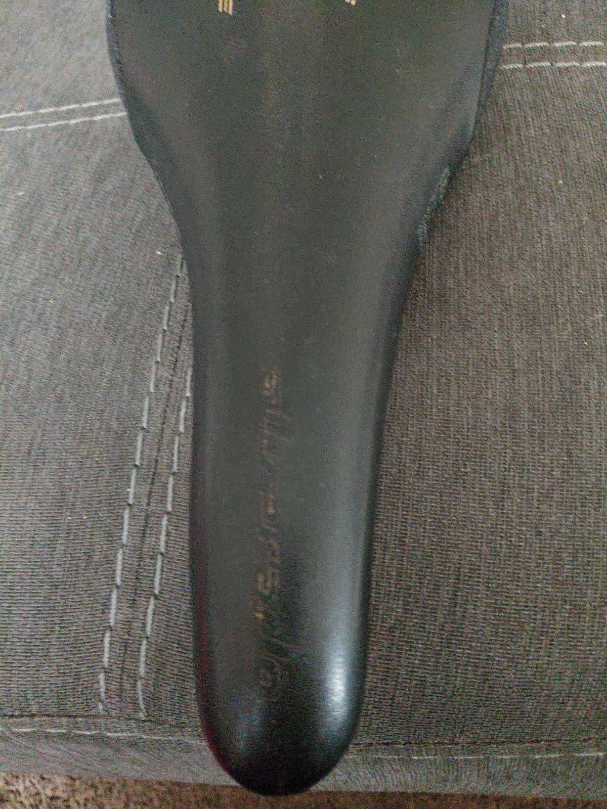 Black WTB Silverado Thinline 82/07 270mm x 130mm Titanium Rail Saddle