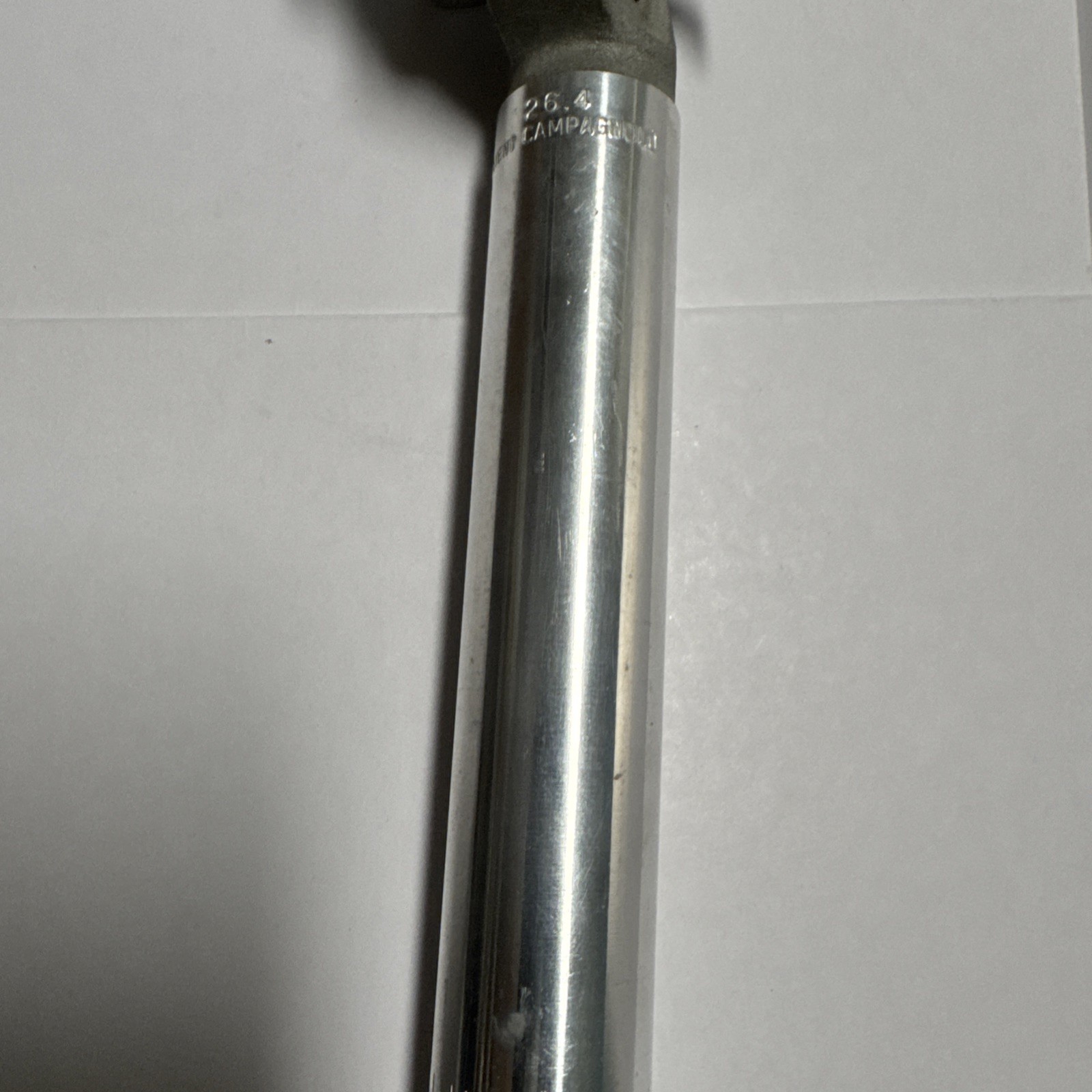 Vintage Campagnolo Nuovo Record seatpost 26.4mm road Bicycle missing 1 clamp