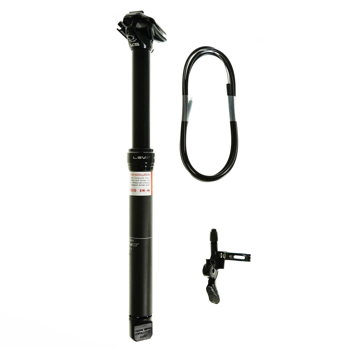 KS LEV Ci Carbon Remote Internal Bike Drop Seatpost 31.6 x 390 mm Travel:125