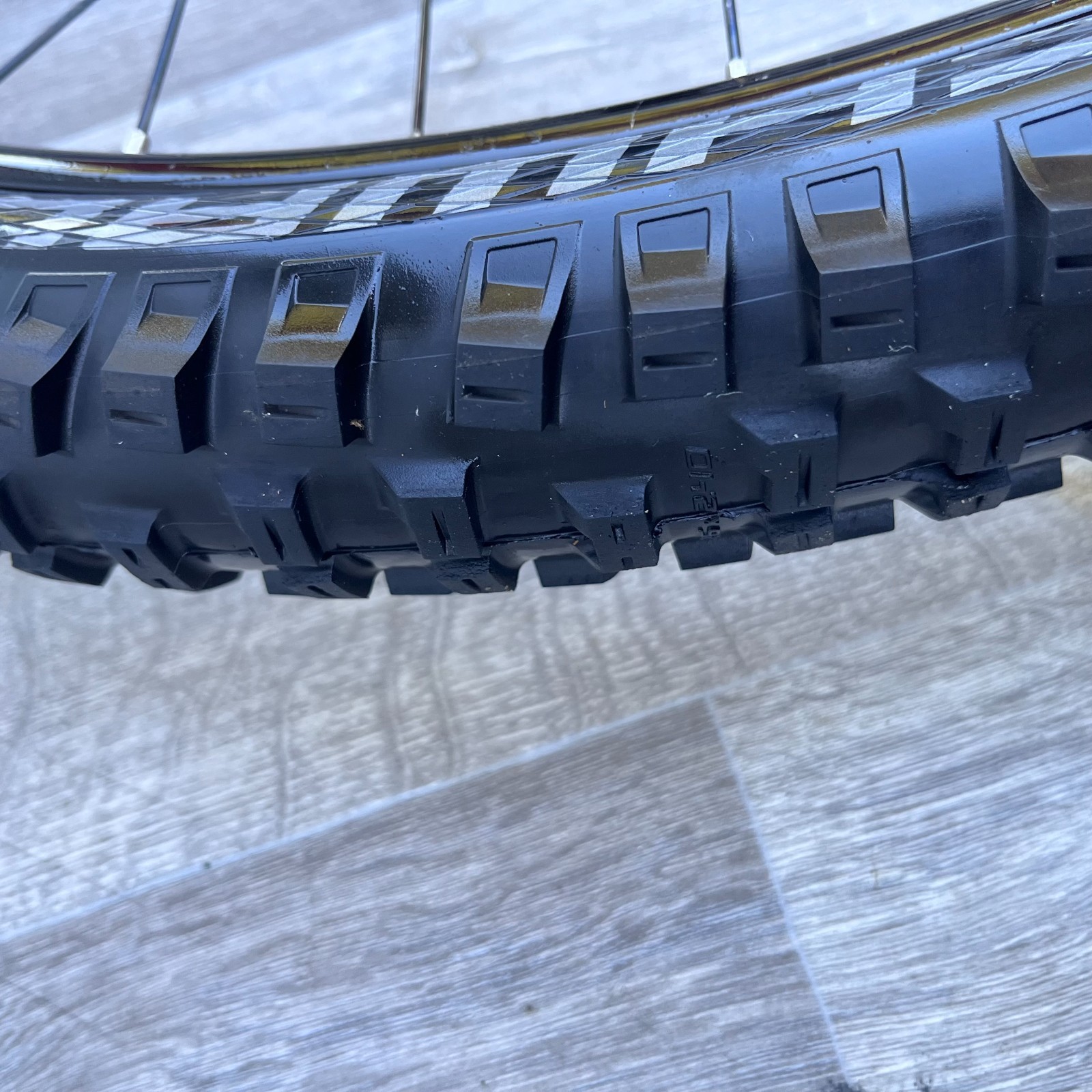 Rim front wheel wheel 26 Cannondale Perp 26 Schwalbe Big Betty