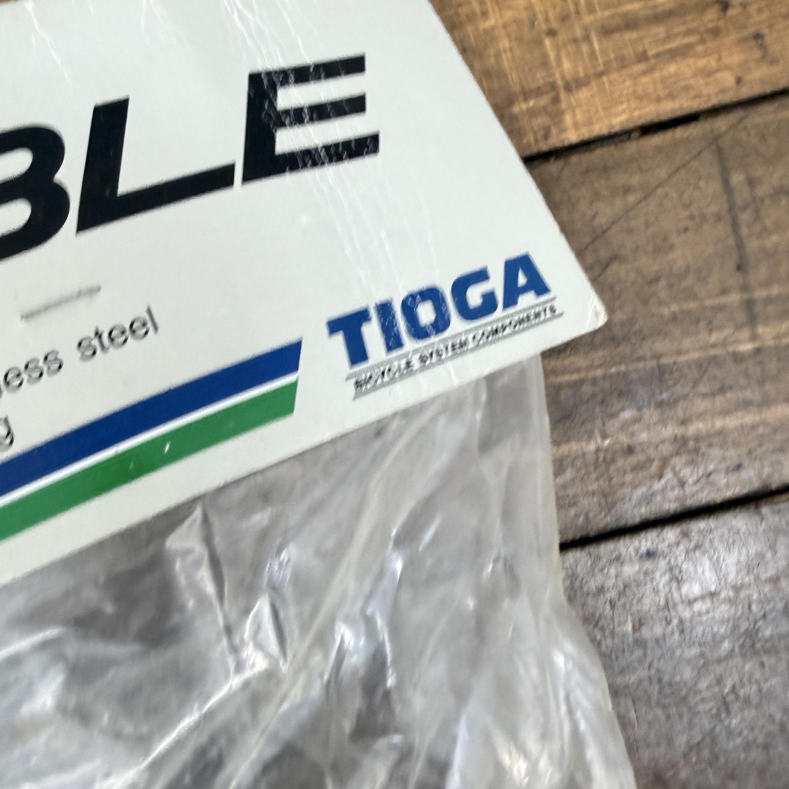 Vintage Tioga Durocable Brake Cable Housing Set NOS 75in X 60in White BMX Japan