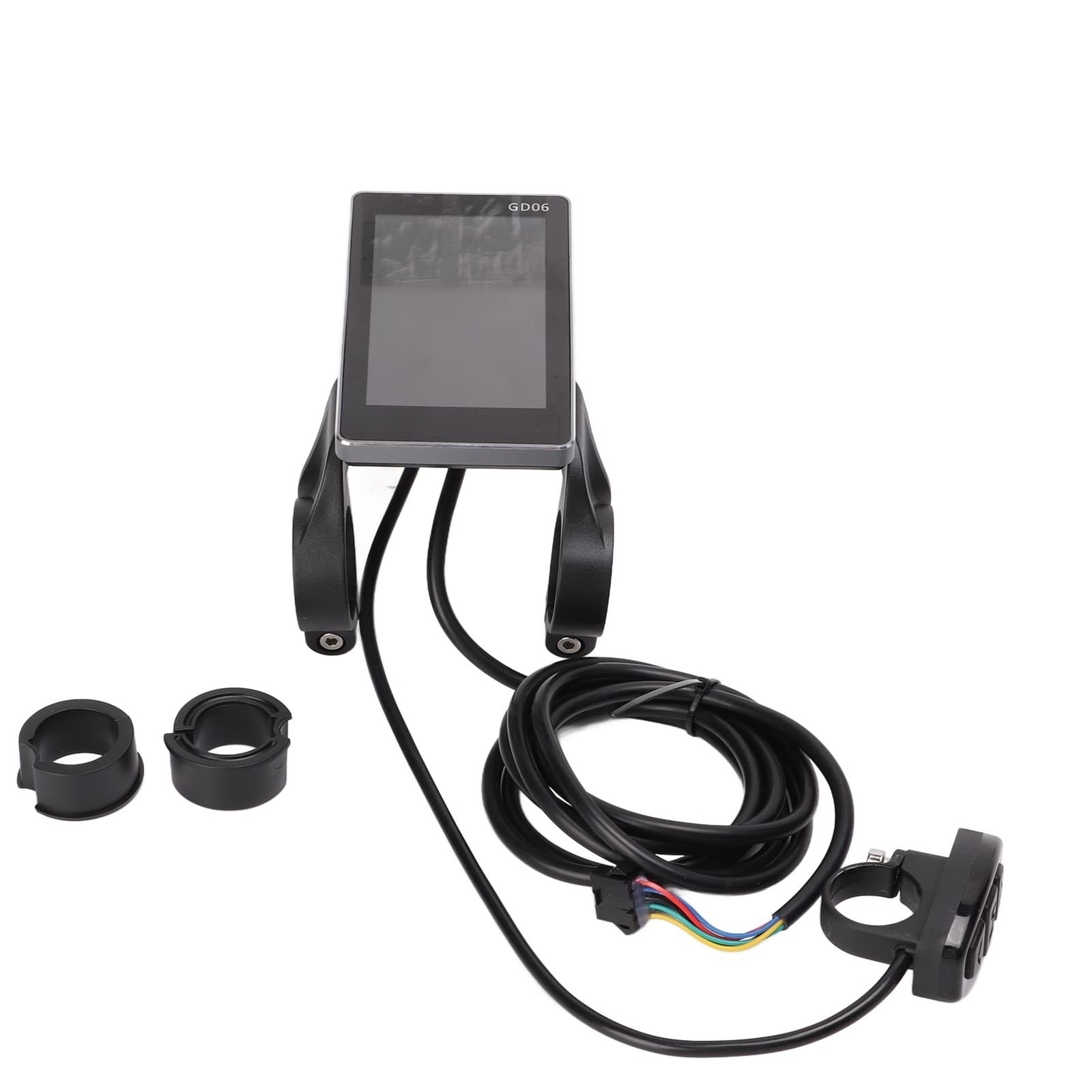 Electric Bike LCD Display GD06 Bicycle Computer Speedometer with 36V 48V Join…
