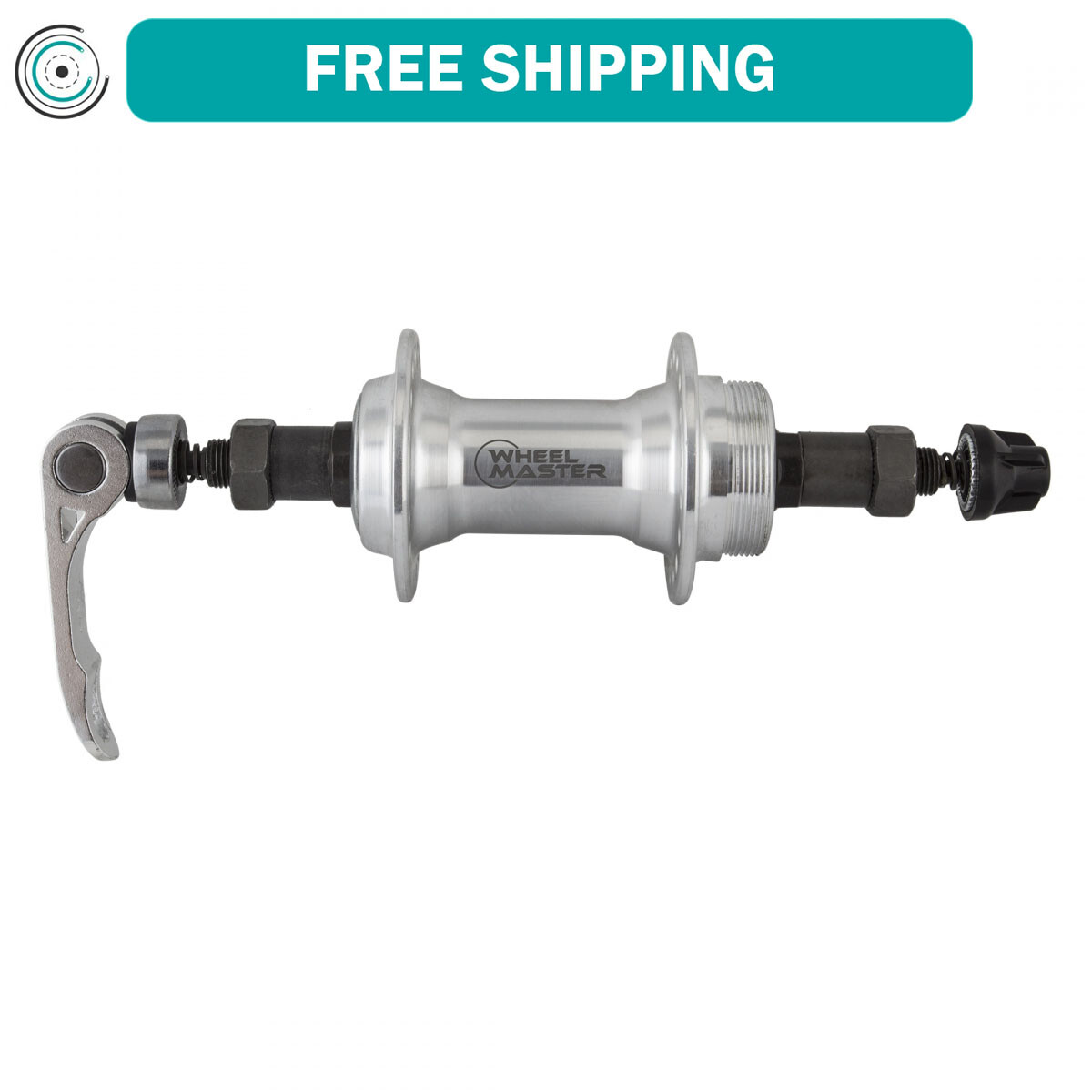 Wheel Master MT-5000 Mountain Hubs Rear 36H Sil 5/7s FW