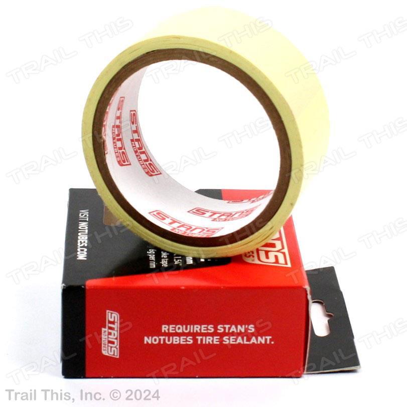 Stan’s NoTubes Yellow Tubeless Bicycle Wheel Rim Tape 39mm x 10 Yard Roll