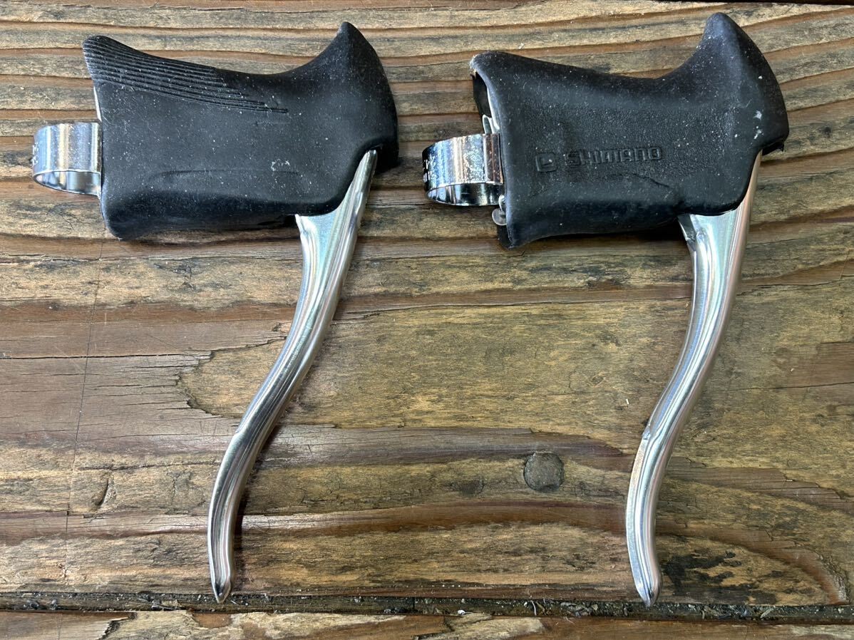 SHIMANO DURA-ACE AX AERO BRAKE LEVERS LOGO RARE BICYCLE 220g VINTAGE NOS