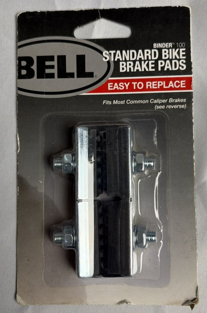 Bell Binder 100 Standard Bike Brake Pads NEW IN Packaging