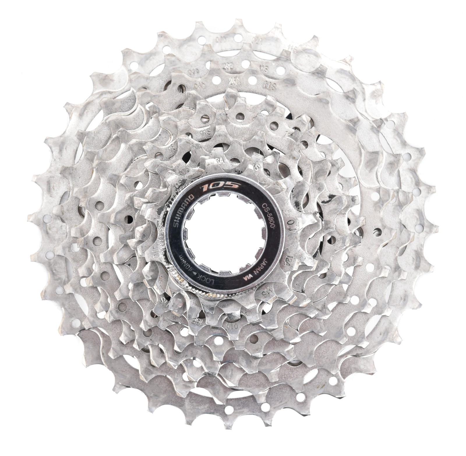 Shimano 105 CS-5800 11 Speed Road Bike Cassette 12-25T Steel Cogs Trainer TT HG