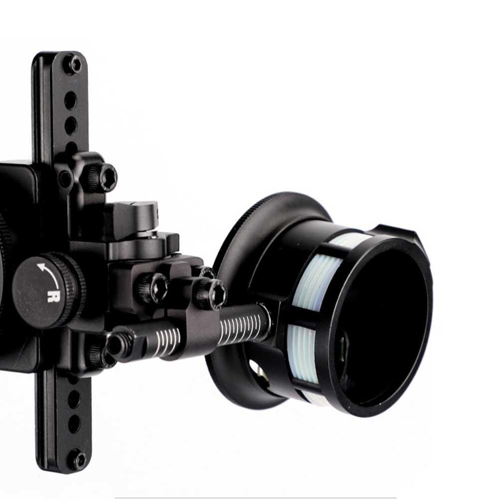 Bow Sight Mechanical Quick Adjustment Fine Tune Vertical Fine Tune Horizontal