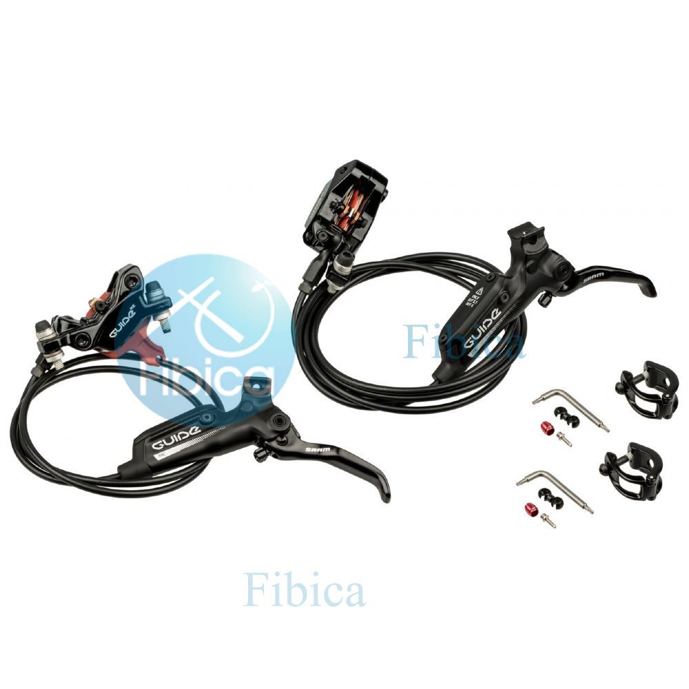 New SRAM Guide RE 4 Piston Hydraulic Disc Brake set Rear 1500mm Front 800mm