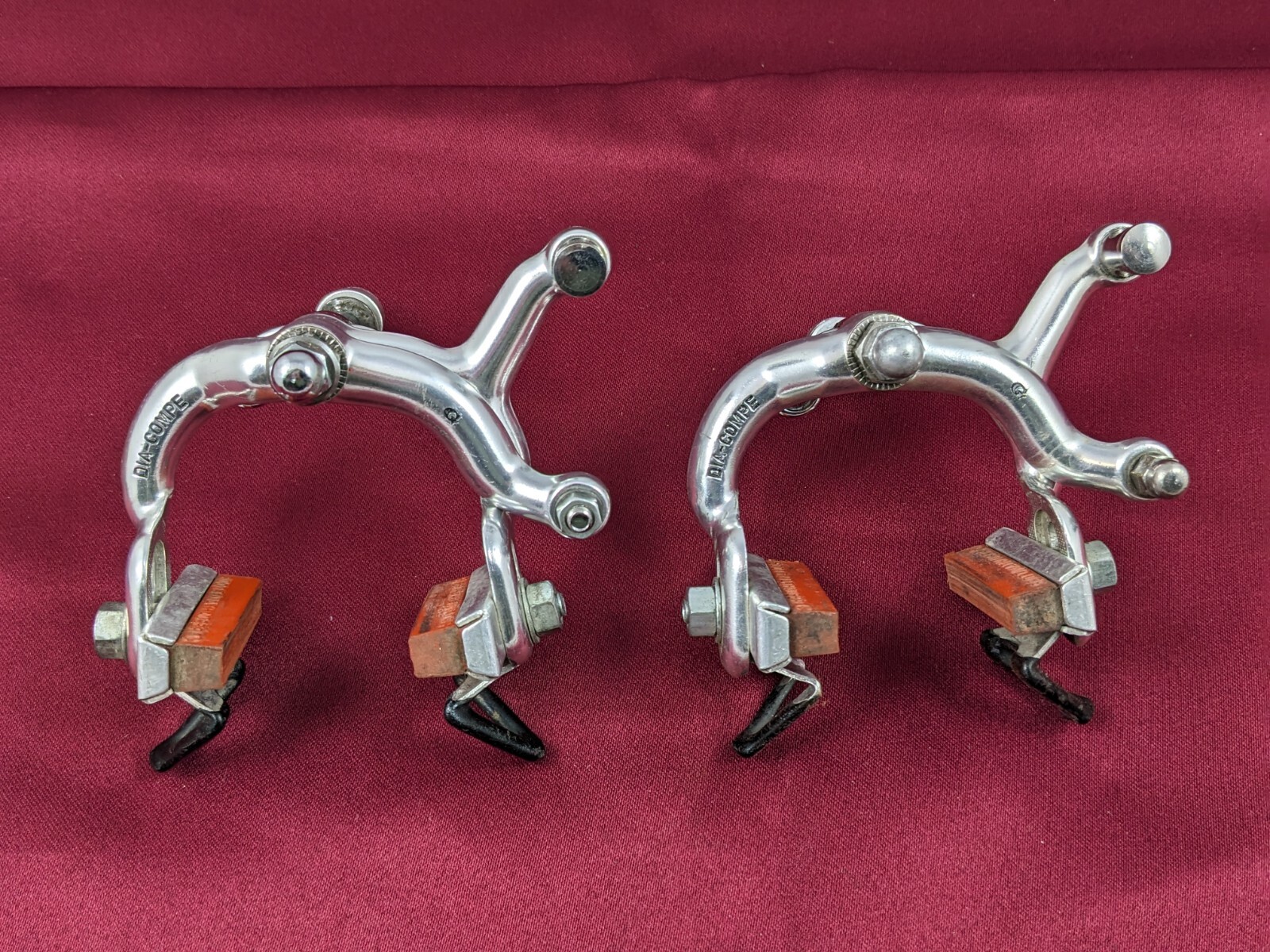 Dia-Compe G 5583 Side-Pull Caliper Road Brakes F & R Missing Adjusters
