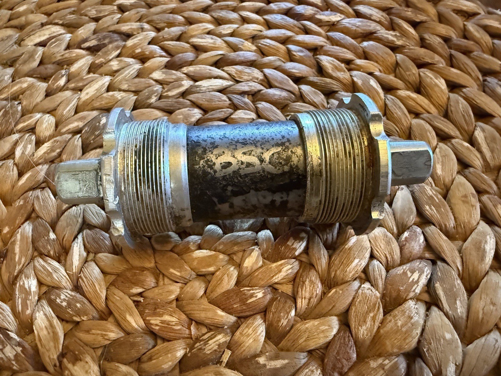 Campagnolo BSA English bottom bracket 68 mm 113 mm square taper triple SMOOTH