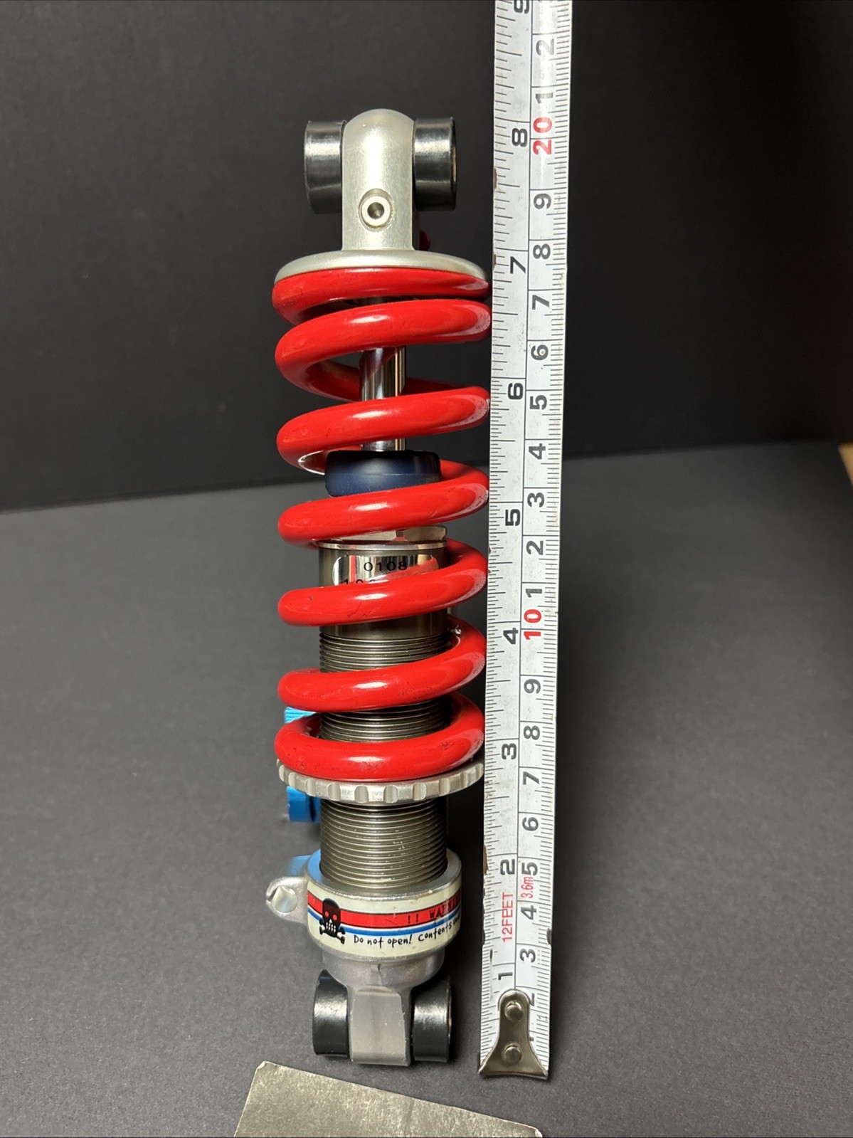 NOS DNM Burner ST-12RC 750Lbs Downhill Mountain Bike Rear Shock Mtb Suspension