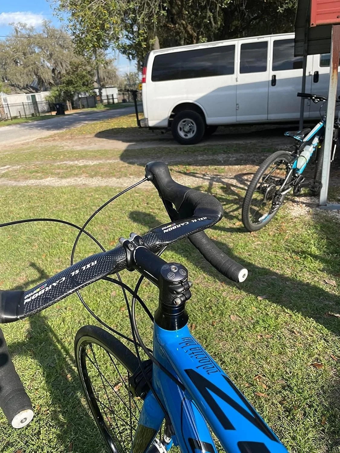 Lightweight Carbon Fiber Drop Handlebars 42mm Handlebar 31.8