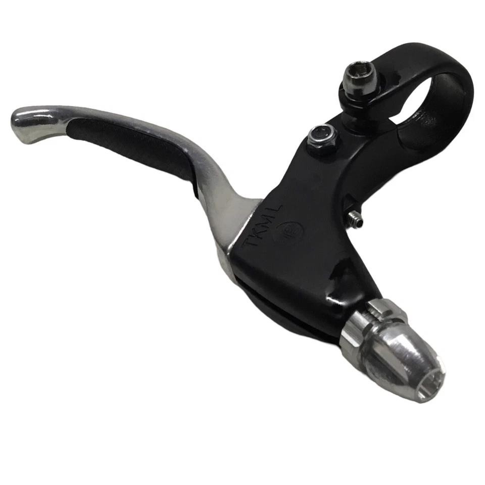 Tektro CL530 Left Brake Lever 3‑Finger Alloy Silver V‑Brake 22.2mm Flat Bar
