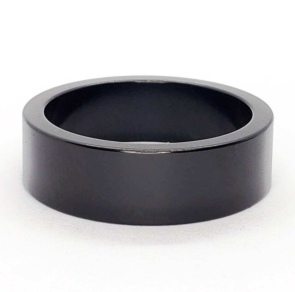 10mm Black Aluminum Headset Spacers – 1-1/8 inch diameter – Multi-Packs