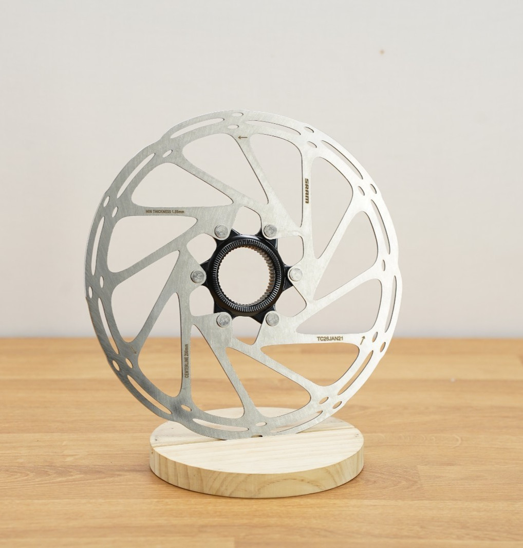 SRAM CenterLine Center-Lock 200mm Rotor with Rounded Edge – NEW