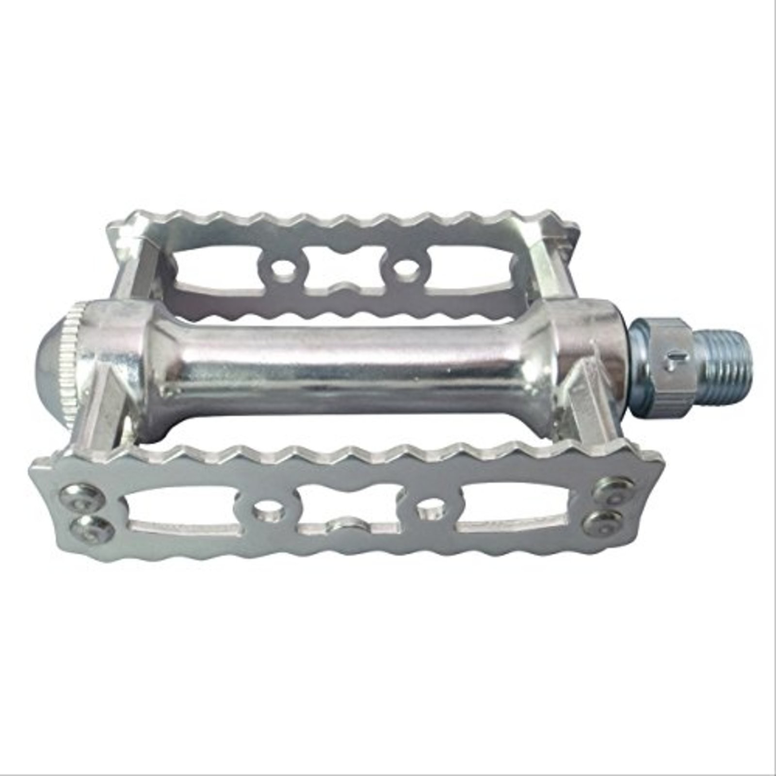 MKS (Mikashima) Pedal Sylvan Touring [SYLVAN TOURING] Silver left and right set