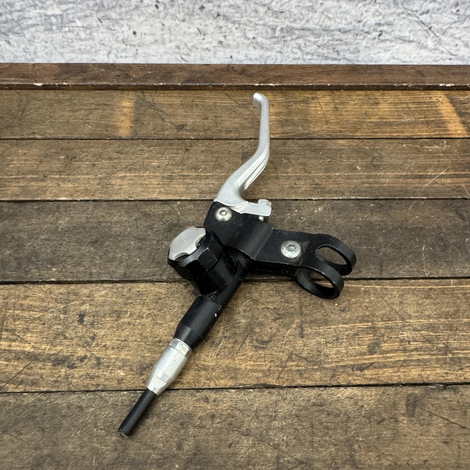 Vintage Hope Hydraulic Rim Brake Lever Black Silver 2-Finger TPA Dial Trials Par