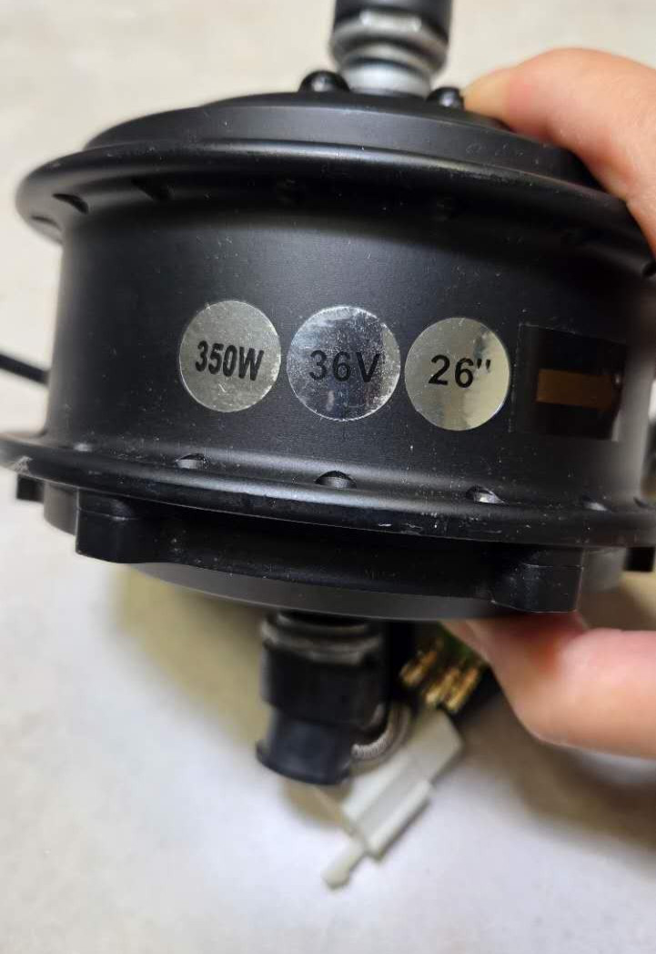 MXUS Electric bike 26″ 36v 350w motor disc hub spacing 100mm in USA