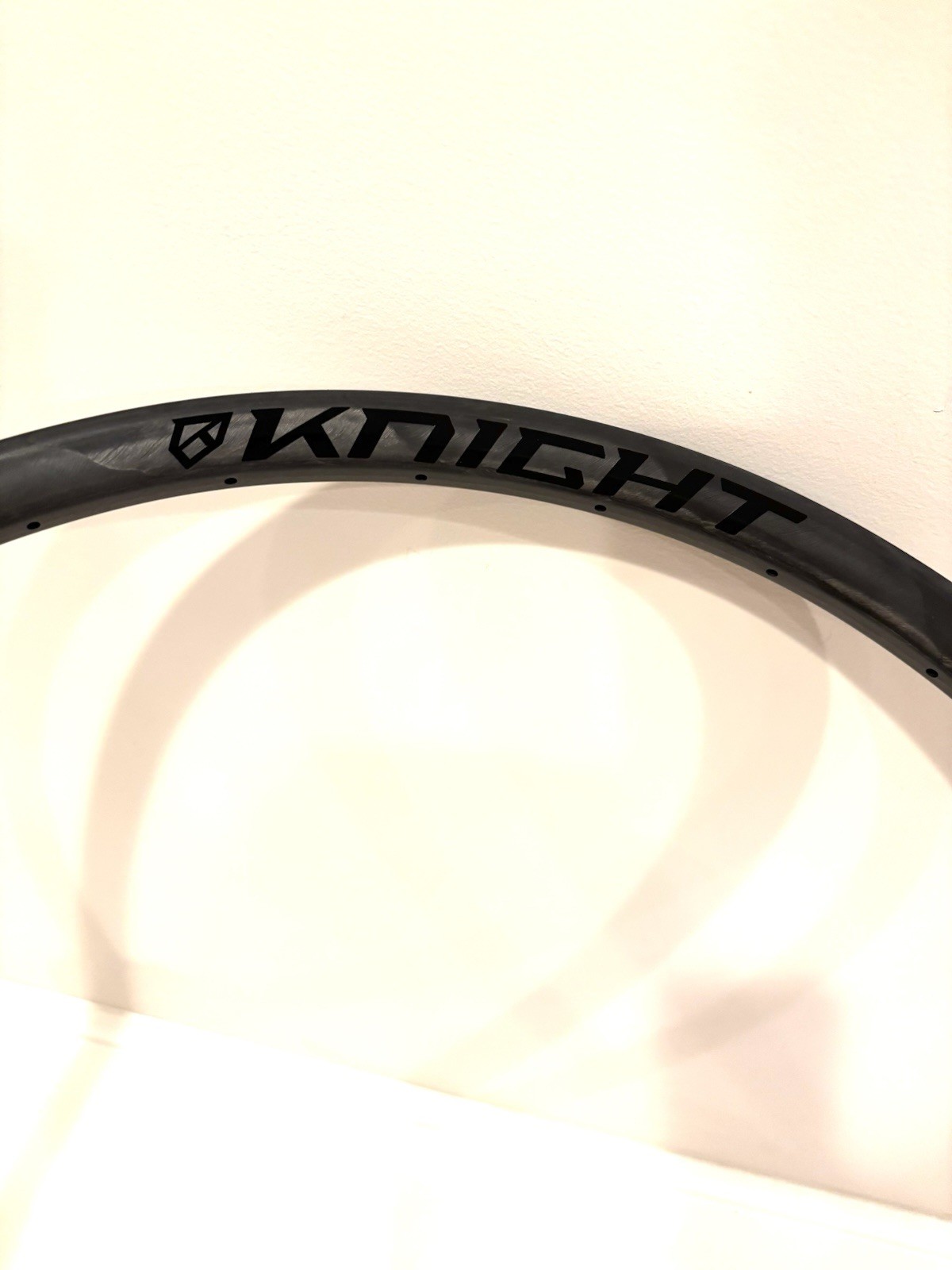 PAIR (2) Knight Carbon I30 RimS – 29″, Disc, Tubeless, 28H MTB RIM BLACK LOGO