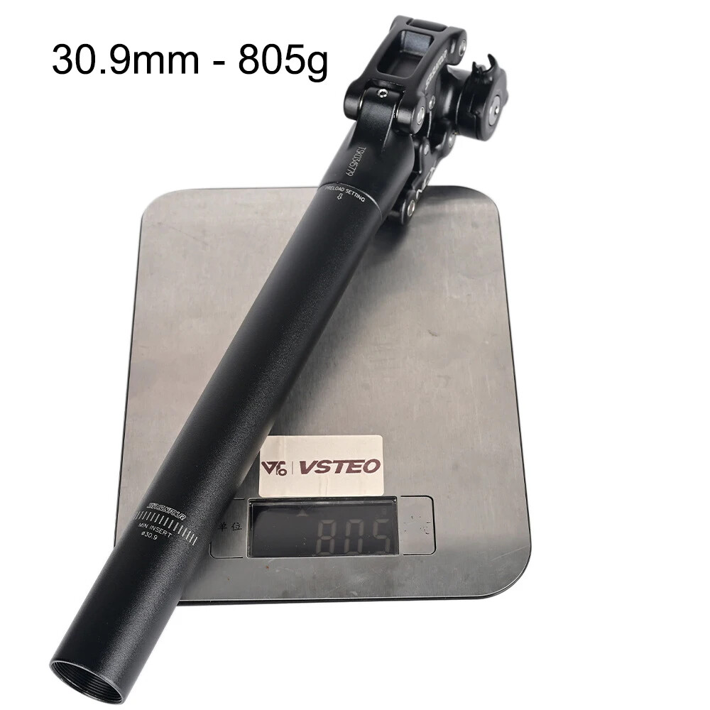 MTB Bicycle Suspension Seat Post 50mm Travel 27.2/30.0/30.4/30.8/31.6/33.9mm