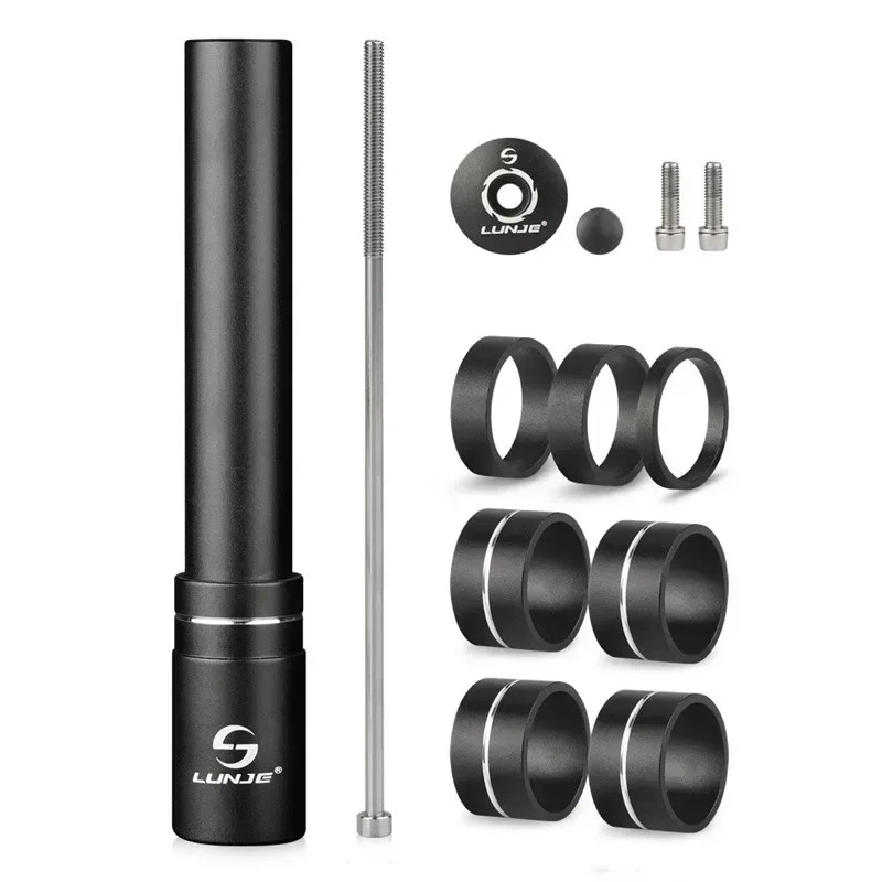 Bike Stem Riser 85-210mm Fork Extender Handlebar Raise MTB Road