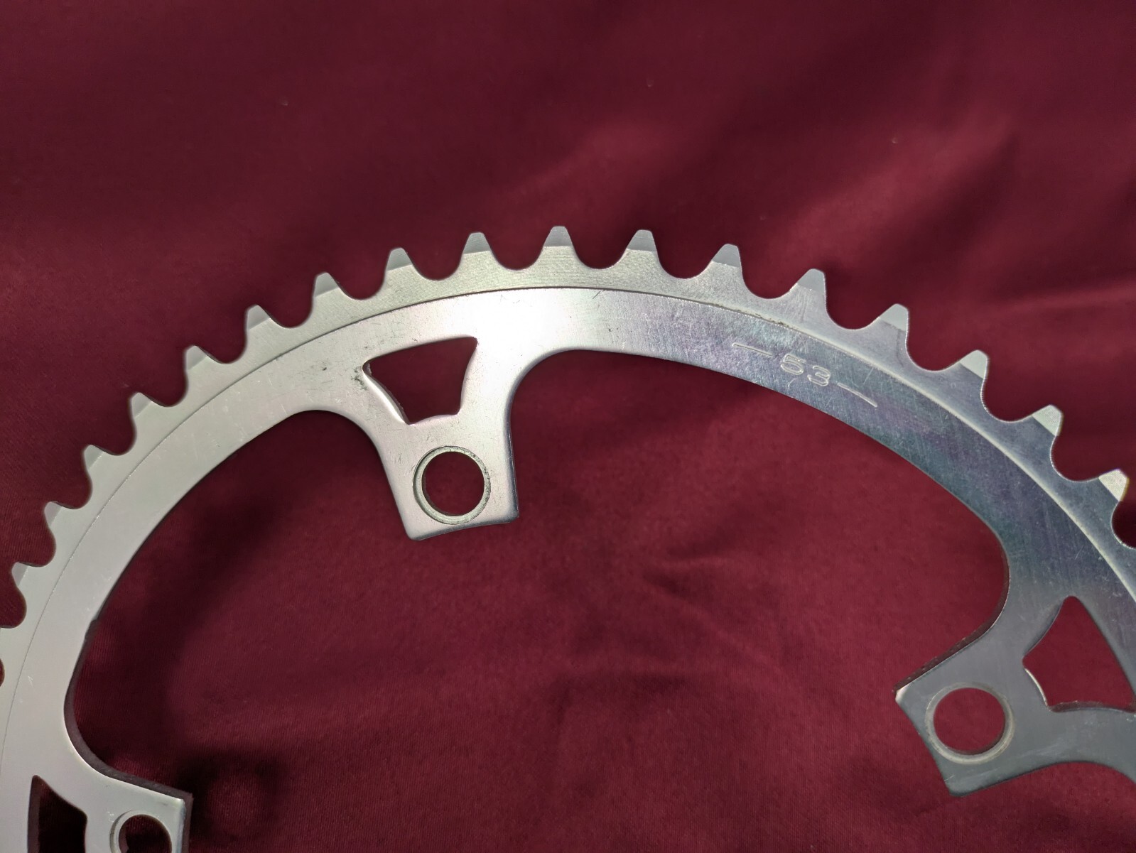 Unbranded 53t Chainring 144 BCD NOS C46