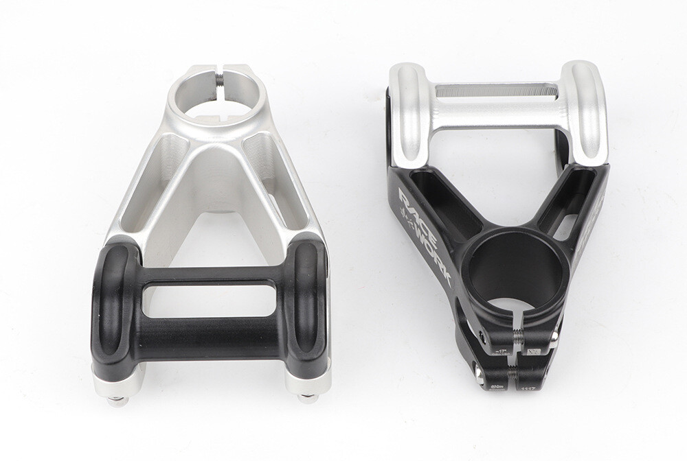 RACEWORK MTB Bike Skeleton Handlebar Negative 17 Degree 80mm Speed stem