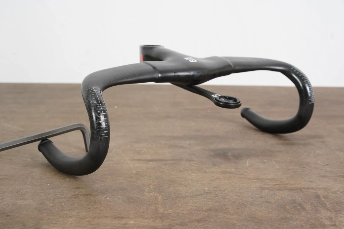 38cm 110mm Pinarello MOST Talon Carbon Integrated Barstem Handlebar 1 1/8″