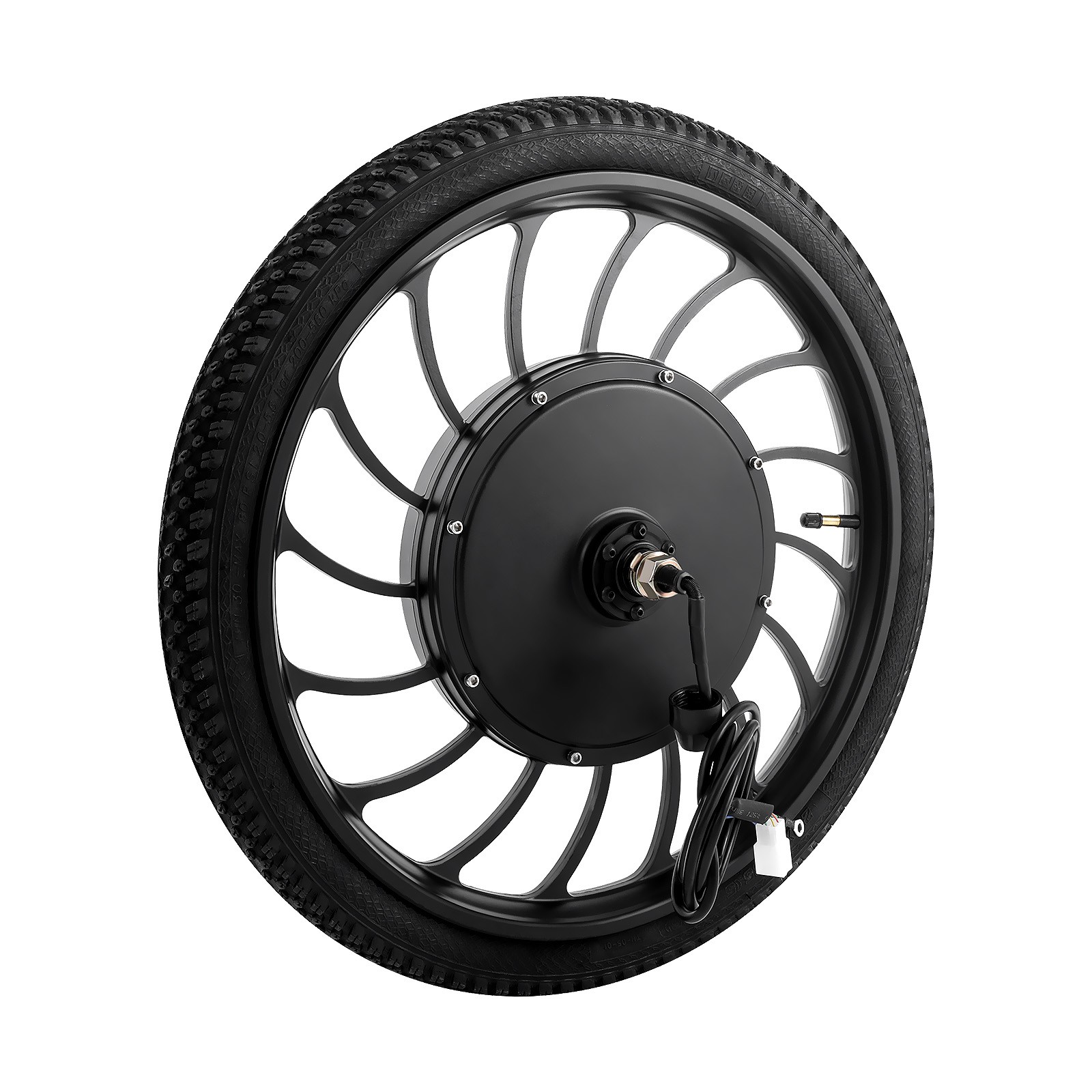 48V 1000W 20″ E-bike Front Rear Wheel Electric Bicycle Motor Conversion Kit Hub