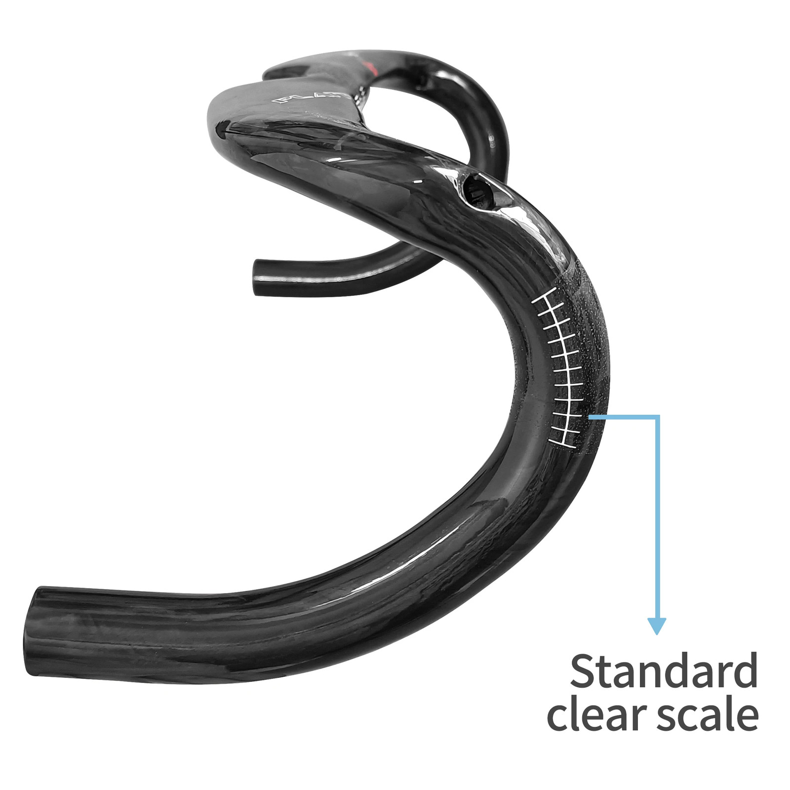 ECIOSL Carbon Fiber Road Bike Handlebar 31.8mm Drop Bar 360-440mm UD Gloss