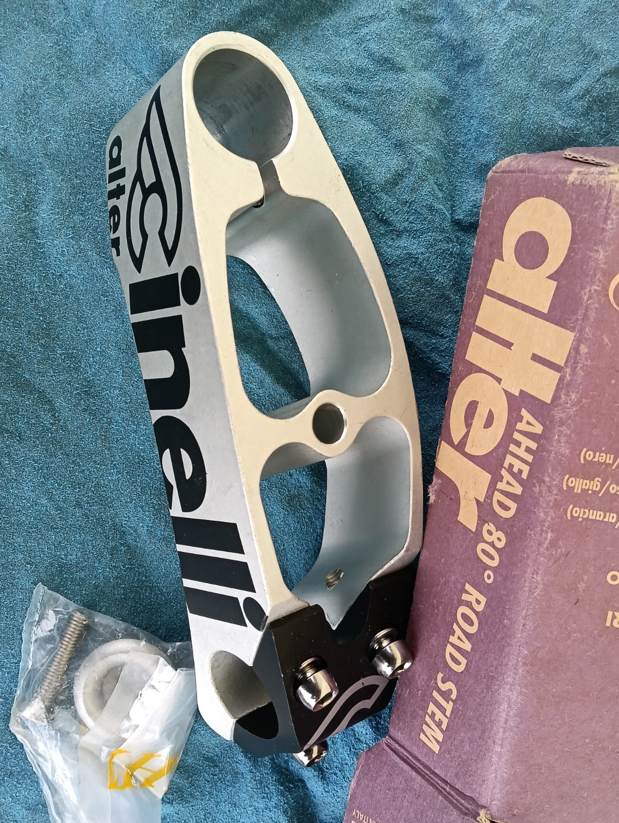 NOS Cinelli Alter Stem DE ROSA handlebar attachment Colnago Bianchi Pinarello