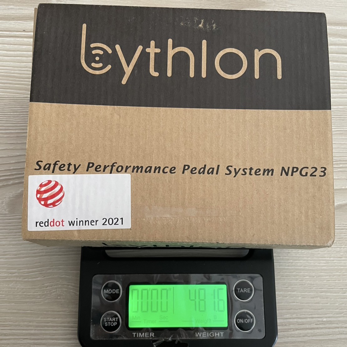 Bythlon Clipless Pedal System for Road Bike with Cleats (Boxed)