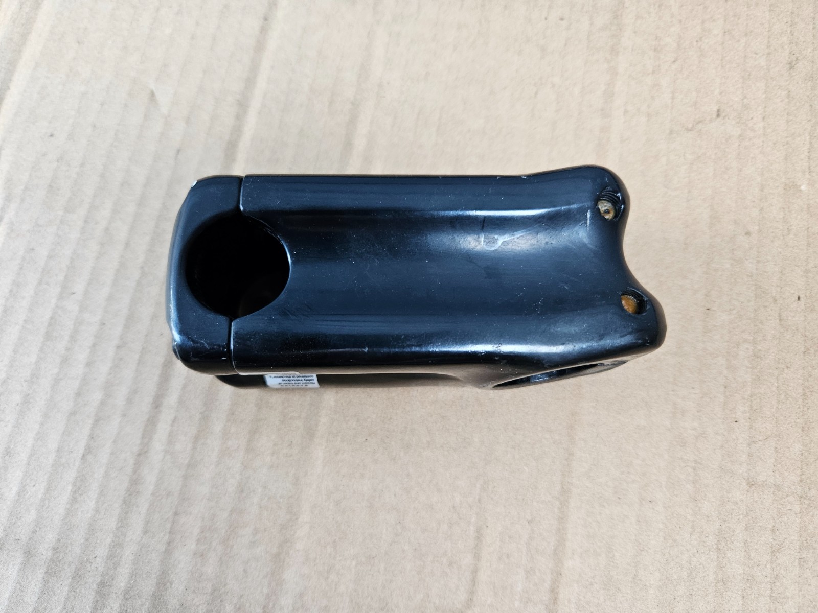 1-1/8″ Specialized Mobius 4-Bolt Threadless Stem 75mm Long x 25.4mm Clamp Black
