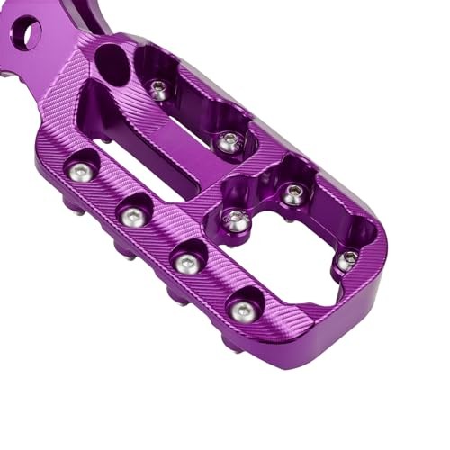 Surron LBX Eride Pro SS 2.0 3.0 E Foot Pegs CNC for SS 2.0 3.0 E – Purple