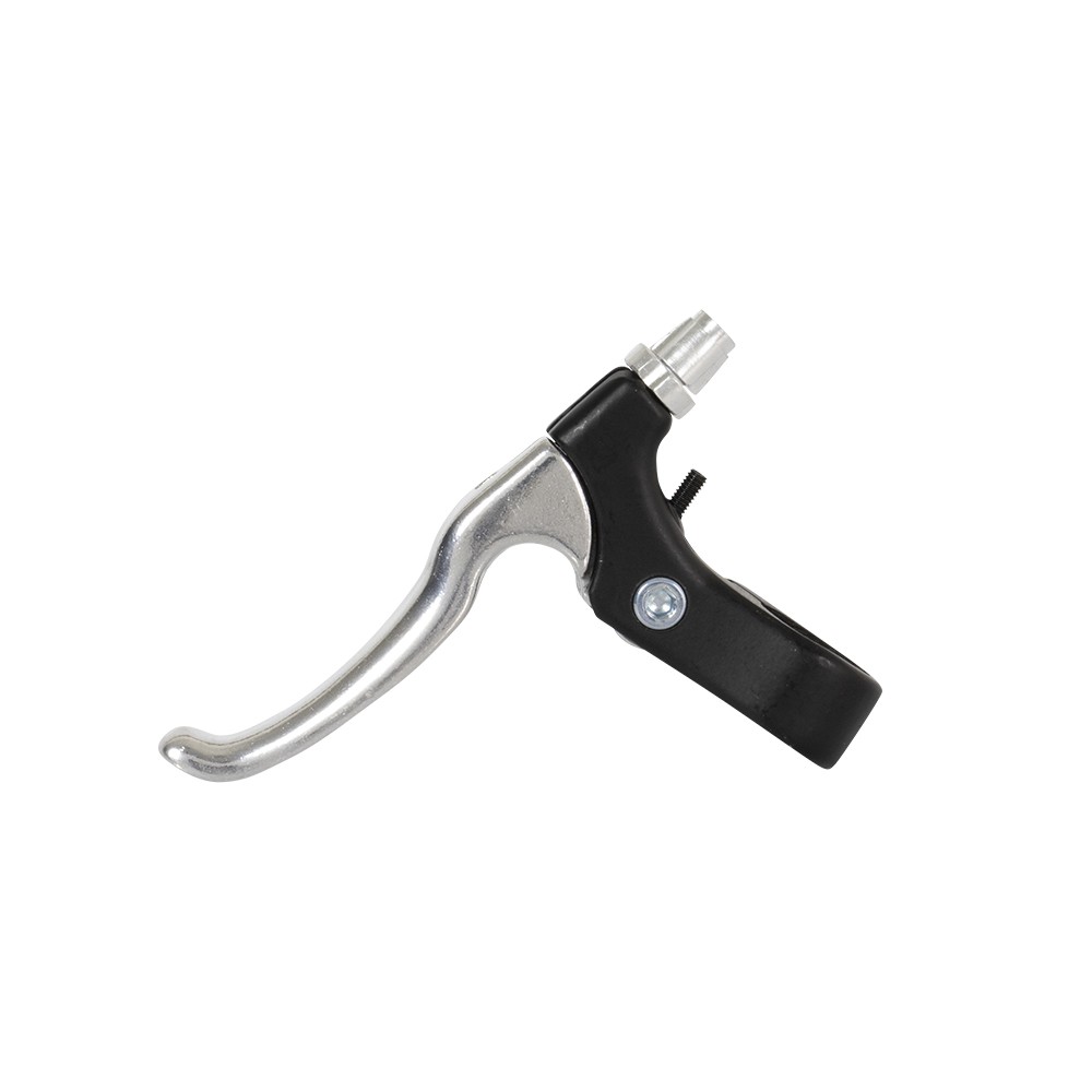 PRO+ BICYCLE 408 ALLOY LEFT OR RIGHT CRUISER BRAKE LEVER BLACK/CHROME.