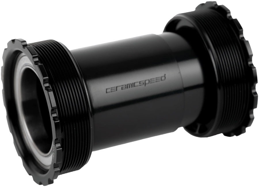 CeramicSpeed BB ALPHA Bottom Bracket – T47, 86mm, For 30mm Spindle, Road, Black