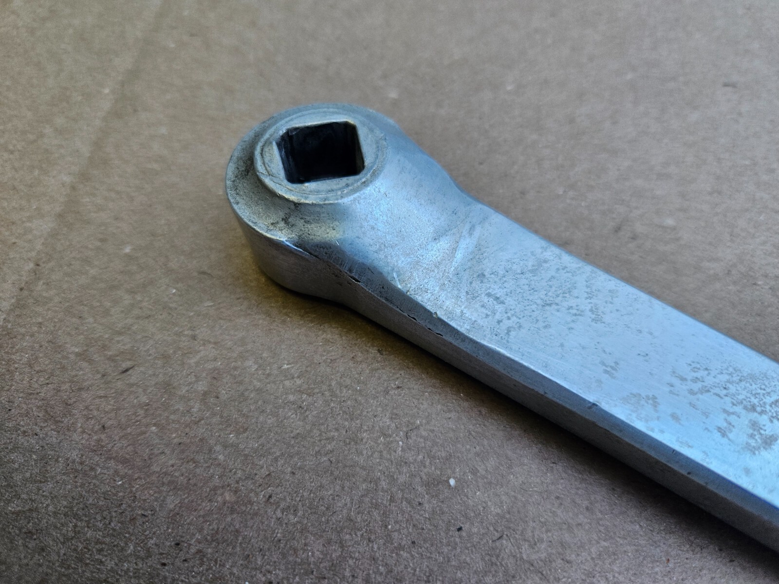 Vintage Nervar 170mm Non Drive Side Crank Arm Road Bike Cotterless Silver