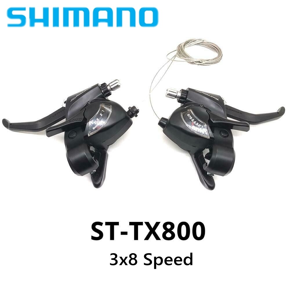 Shimano TOURNEY ST-TX800 3 8 24 Speed Shifter Set Lever EF51 EF56 MTB Sparts