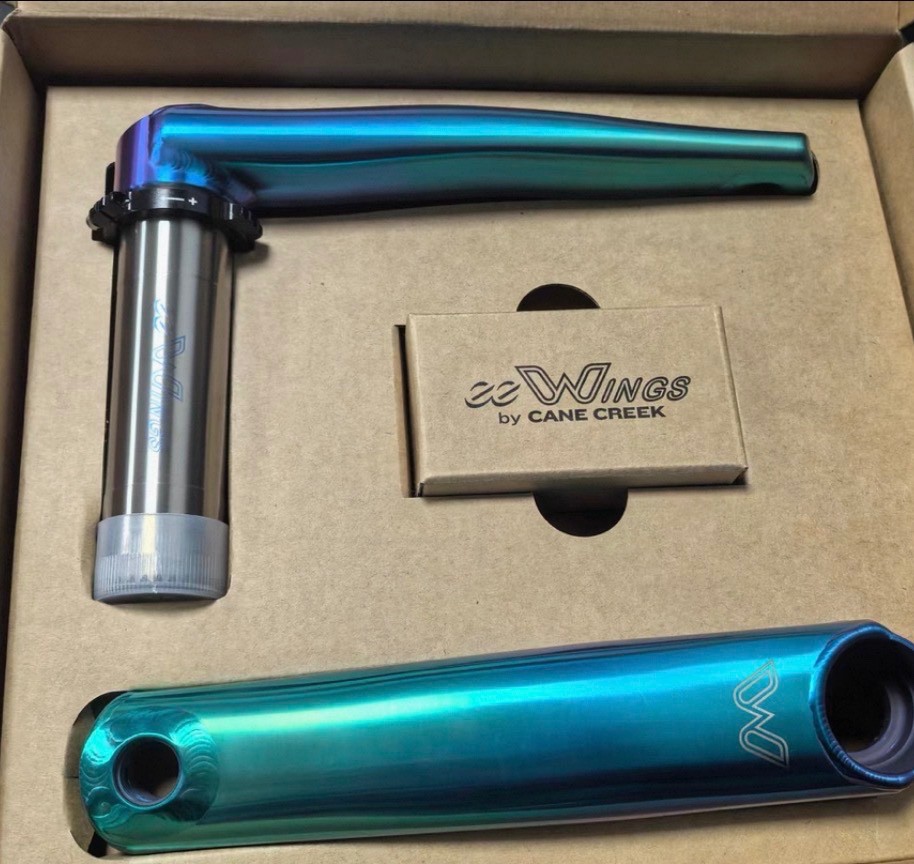 Cane Creek eeWings All-Road Crank Aegean. Brand New. RARE!