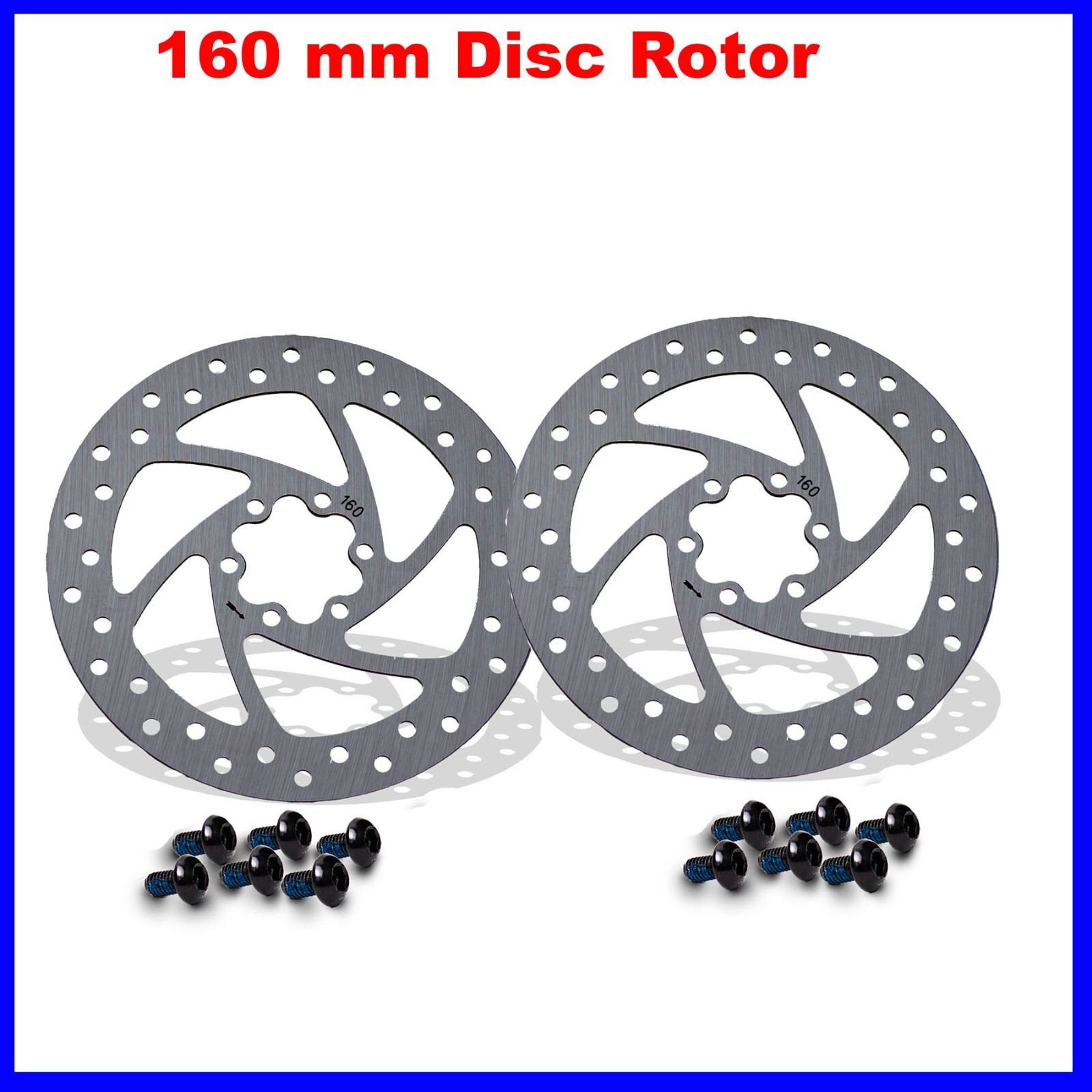 160mm Brake Disc & 6 bolt fit Phantom v2 Electric Scooter