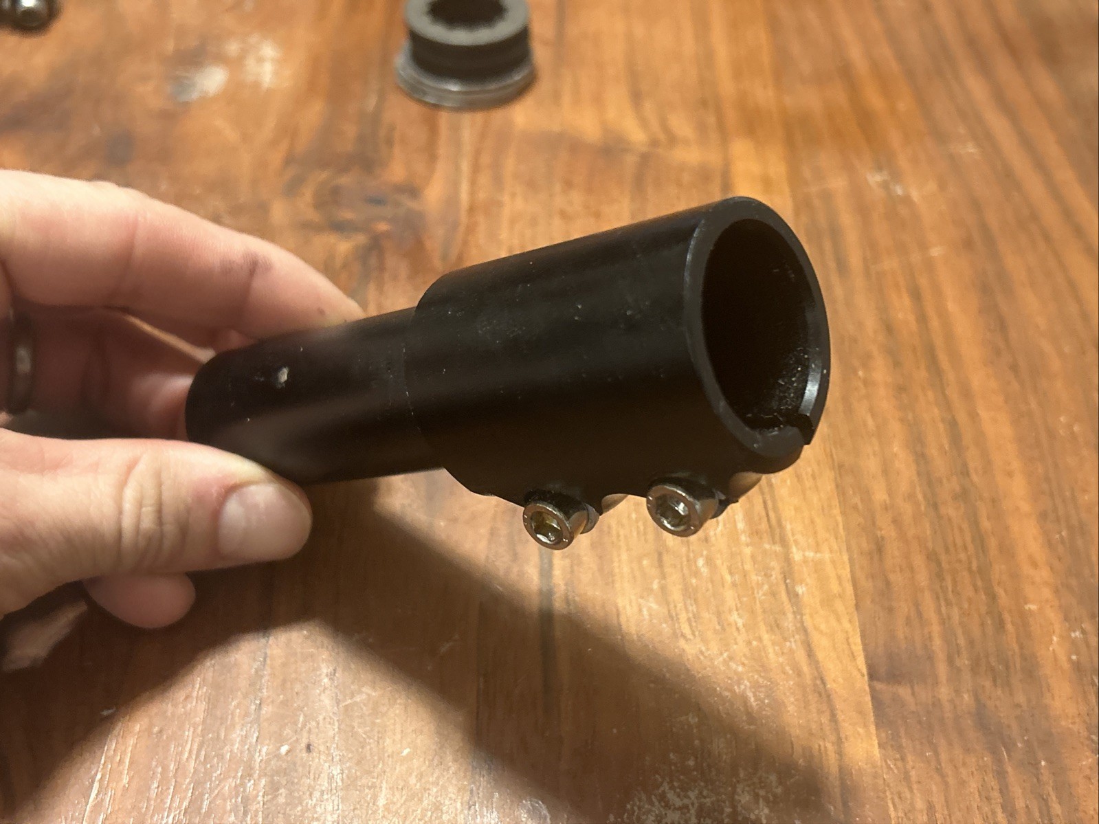 Stem Extender 1-1/8” Bike Black Bicycle 2.5”